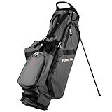 Bolsa De Golfe Leve Powerbilt Dunes 4-5 - Cinza-preta