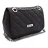 Bolsa De Lado Feminina Lateral Com Corrente Matelassê Festa Cor Preto