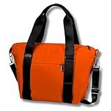 Bolsa De Mão Academia Treino Praia Viagem Transversal Feminina Masculina Unissex Esportiva Bagagem Fitness Mala Tiracolo Com Alça Resistente à Água Laranja 