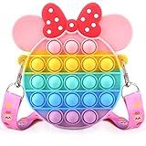 Bolsa De Ombro GKPLY Pop Push It Purse Fidget Toy Para Meninas Bolha Crossbody Bag Para Material Escolar Infantil Popular Popper Bolsas Carteira Brinquedos Sensoriais Fidget Puppets Game Para Alivia