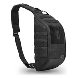 Bolsa De Ombro Invictus Agility Preta 10l Sistema Molle