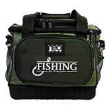 Bolsa De Pesca Neo Plus Fishing Marine Sports Verde Musgo