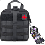 Bolsa De Primeiros Socorros Tática Com Sistema Molle Organização E Segurança Para Emergências Resistente E Compacta Marca Lorben