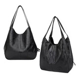 Bolsa De Trabalho De Viagem De Couro De Ombro Grande Para Mu