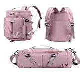 Bolsa De Viagem E Academia Feminina Bolsa De Ombro Feminina Bolsa Para Viagem Mala De Mão Bolsa Transversal à Prova D água Rosê 