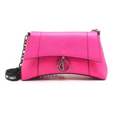 Bolsa Dumond Couro Rosa Shoulder Bag Neon Alça Personalizada