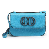 Bolsa Dumond Shoulder Bag Texturizada Azul Elétrico