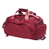 Bolsa Esportiva Esporte Viagem Com Porta Tênis Bagagem Cor Vermelho