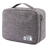 Bolsa Estojo Bag Grande Organizadora Fones Cabo Fios Hd Usb