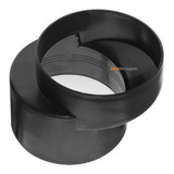 Bolsa Excêntrica Adapta Bacio Preto 10cm P Caixa Acoplada
