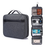 Bolsa Executivo Masculino Frasqueira Necessaire Gancho Luxo