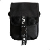 Bolsa Farm Fervo Preta Festa Caju Transversal Shoulder Bag