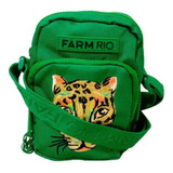 Bolsa Farm Transversal Gema Tigre Verde Coleção Verão 25