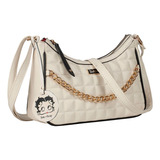 Bolsa Feminina Betty Boop Mulher Pequena Original Meia Lua