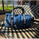 Bolsa Feminina Blogueira Esportiva Fitness Academia Chaveiro