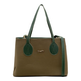 Bolsa Feminina Bolso Com Zíper Na Repartição Maravilhosa