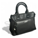 Bolsa Feminina Colcci Preto Tote Sports Floater 0900111687 Desenho Do Tecido Liso