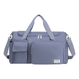 Bolsa Feminina De Academia Esporte Mala De Viagem Masculina Cor Cinza
