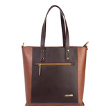 Bolsa Feminina De Couro Liso Larissa