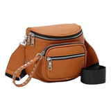 Bolsa Feminina Estilo Tipo Pochete Transversal Espaçosa f 