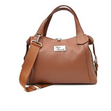 Bolsa Feminina Grife Lana Pimenta Couro Legítimo Original