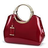 Bolsa Feminina Hoxis Charm Glossy Metal