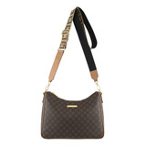 Bolsa Feminina Luz Da Lua Mc 1063 Monograma Cor Mocca cohiba