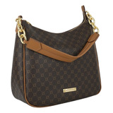 Bolsa Feminina Luz Da Lua Mc 1066nac Monograma Cor Mocca cohiba