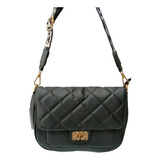 Bolsa Feminina Pequena Transversal Ou Tiracolo Preta Na Moda