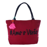 Bolsa Feminina Sacola Para Praia E Piscina Grande Resistente