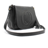 Bolsa Feminina Soho Shoulder Em Couro Pronta Entrega