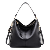 Bolsa Feminina Tiracolo Elegante C Couro Reforçado De Ombro