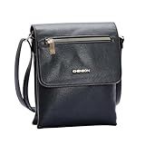 Bolsa Feminina Transversal Chenson Envelope Lateral Original Cor Preto