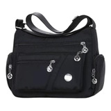 Bolsa Feminina Transversal Impermeavel 9 Bolsos Linda
