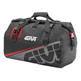 Bolsa Givi Cilindrica Easy Range Impermeável 40 Litros Cinz