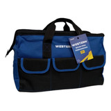Bolsa Grande Em Lona P ferramentas 17pol Western Cor Azul