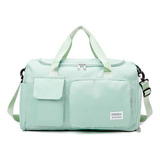 Bolsa Grande Feminino Viagem Academia Trabalho Fsl202 Bolsos Cor Verde água