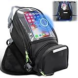 Bolsa Impermeável Para Tanque De Combustível Bolsa Universal Para Tanque De Combustível Bolsa Para Tanque De Motor De Motocicleta Bolsa De Tanque Para Motocicleta Com Ímã Preto
