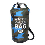 Bolsa Impermeável Saco Bag Estanque 10 Litros Camping Bag Cor Azul celeste