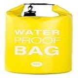 Bolsa Impermeável Saco Estanque 10l Amarelo Camping Bag Pesca Bolsas Armazenamento à Prova D água Suprimentos Para Flutuação Ao Ar Livre Para Natação Caiaque E Canoagem Travessia