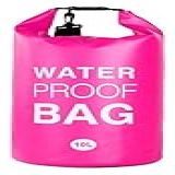 Bolsa Impermeável Saco Estanque Rosa 10l Camping Bag Pesca Bolsas Armazenamento à Prova D água Suprimentos Para Flutuação Ao Ar Livre Para Natação Caiaque E Canoagem Travessia