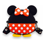 Bolsa Infantil De Silicone Mickey E Minnie Disney Bag