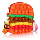Bolsa Infantil Transversal Pop it Silicone C Zíper