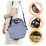 Bolsa Lancheira Térmica Neoprene Modelos Estampados 2