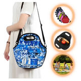 Bolsa Lancheira Térmica Neoprene Modelos Estampados 3