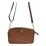 Bolsa Lateral Tommy Hilfiger Caramelo Importado De Eua