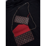 Bolsa Louis Vuitton Felicie Toile Damie