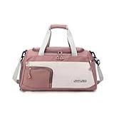 Bolsa Mala De Viagem Esportiva Feminina Rosa Ideal Para Academia Praia E Viagens Rose 