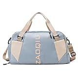 Bolsa Mala Feminina Academia Esportiva Viagem Bolsa Esportiva De Viagem Ideal Para Suas Viagens Banhos De Piscina Praia Academia Azul