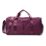 Bolsa Mala Mochila Academia Bagagem Viagem Cor Vinho